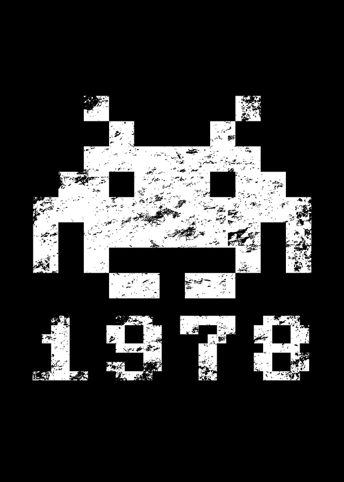 1978 Invaders White