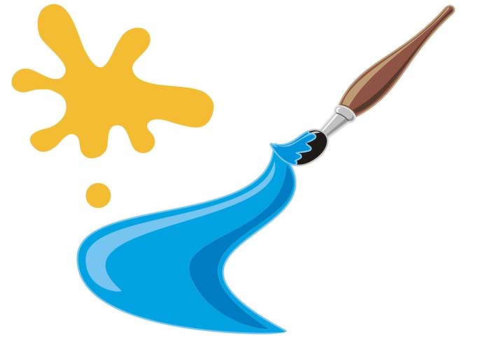 paint and brush art