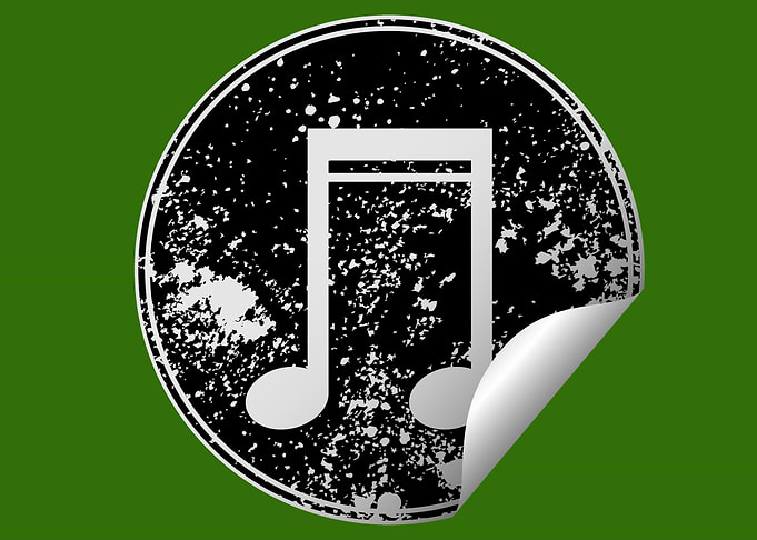 music notes art