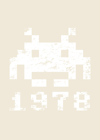1978 Invaders White