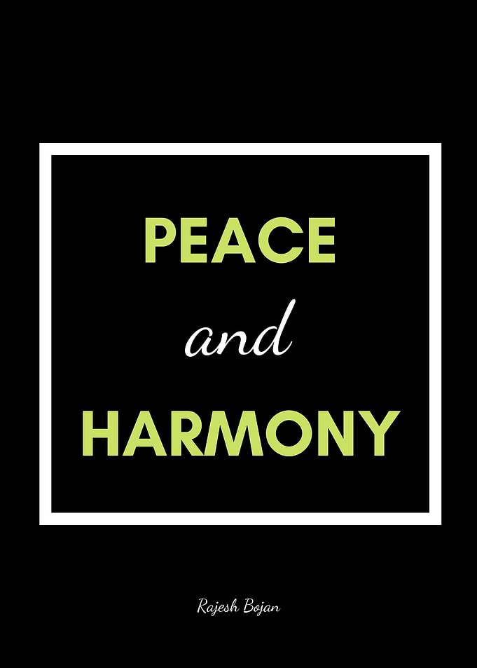 Peace and Harmony