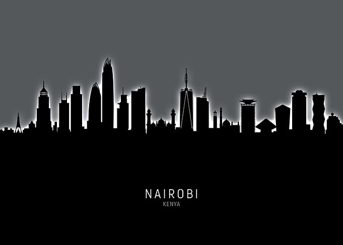 Nairobi Skyline Kenya