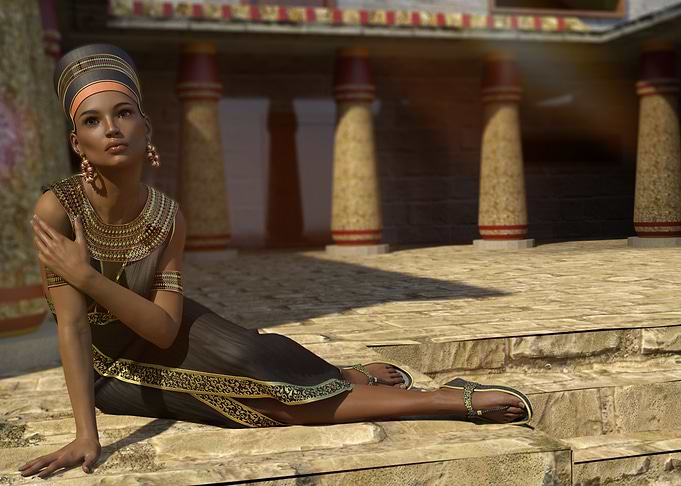 Nubian lady