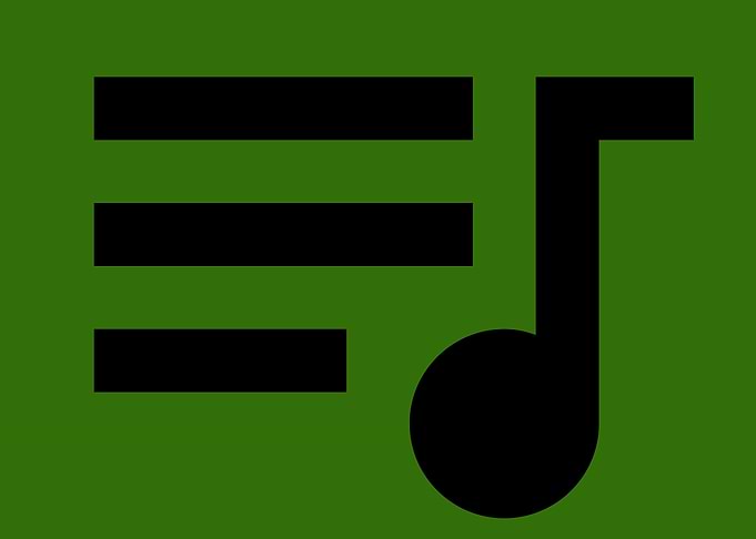 music notes art