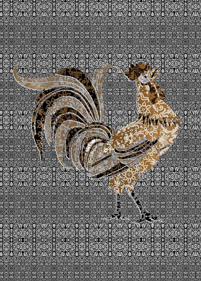 Deco Rooster