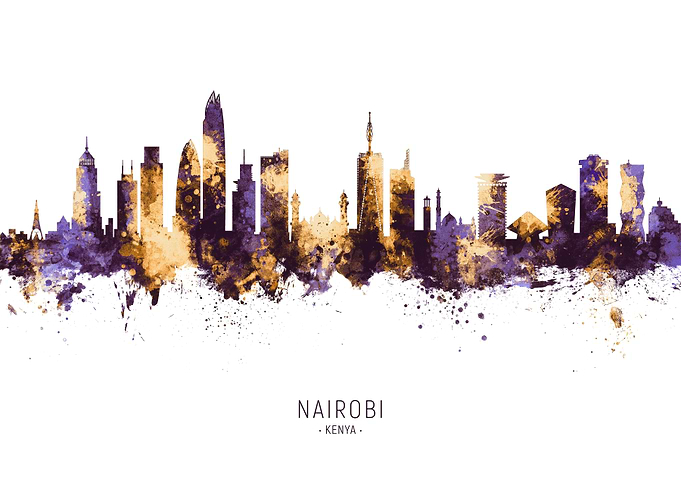 Nairobi Skyline Kenya