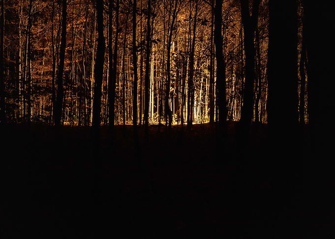 Burst of light