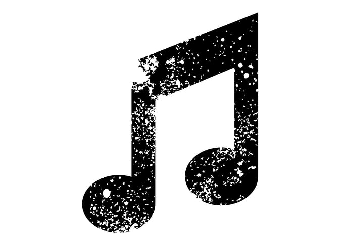 music notes art