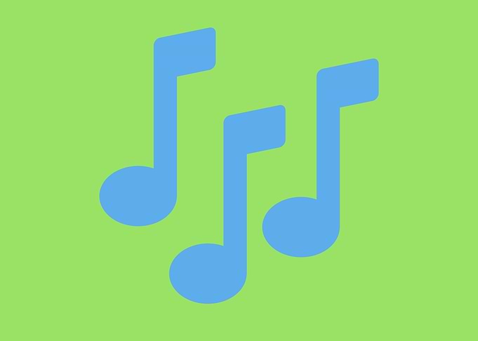 music notes art