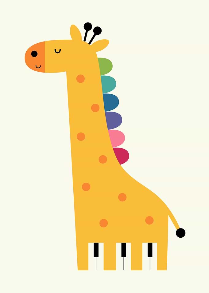Giraffe Piano