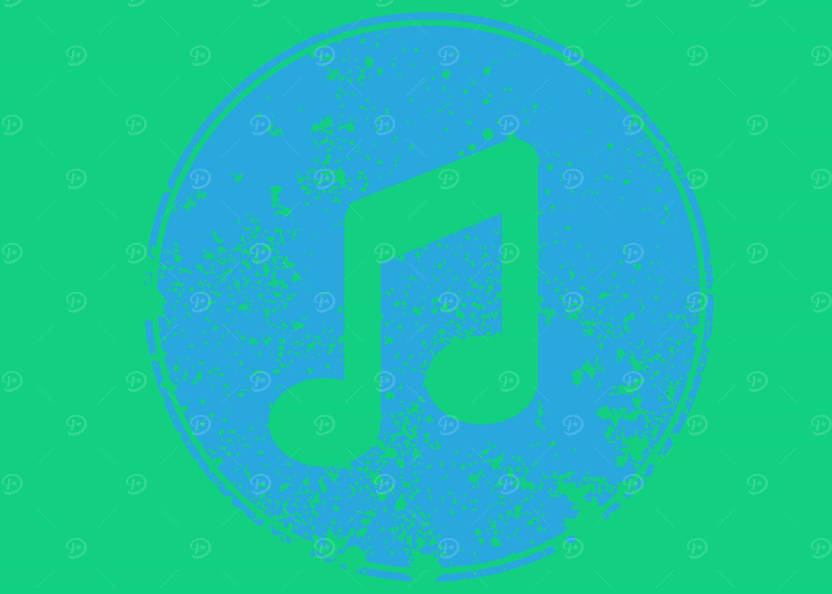 music with notes art