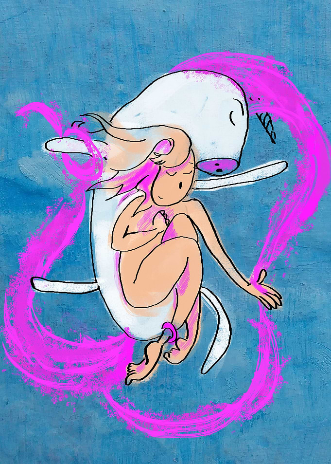 Unicorn graffitti