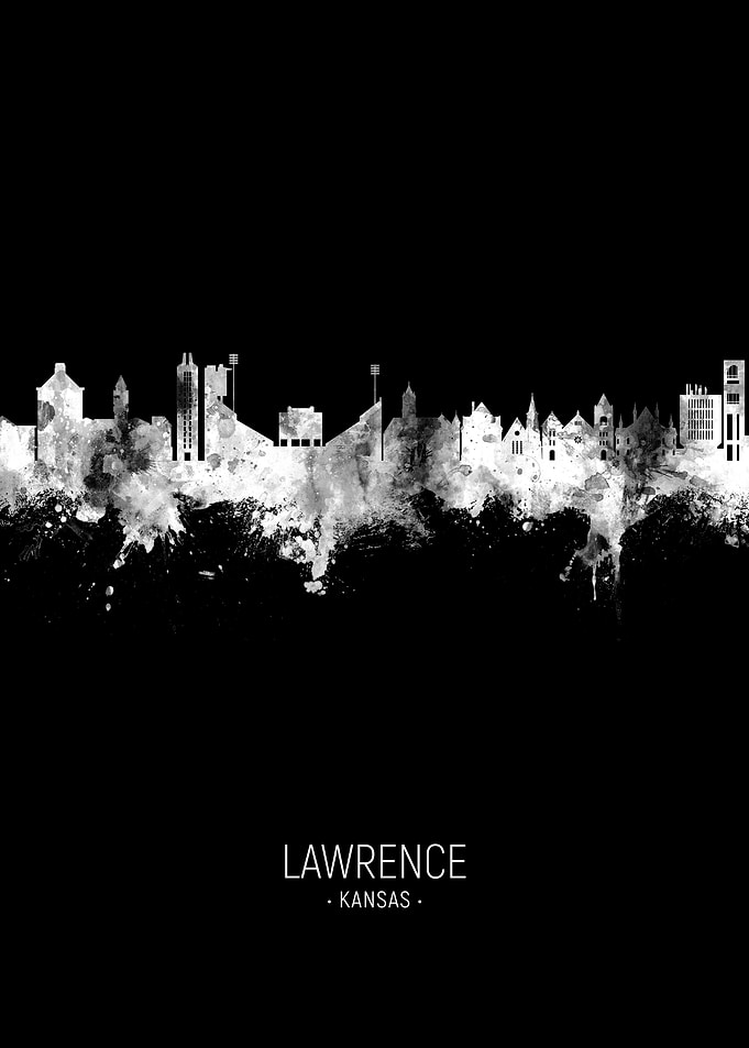 Lawrence Skyline Kansas
