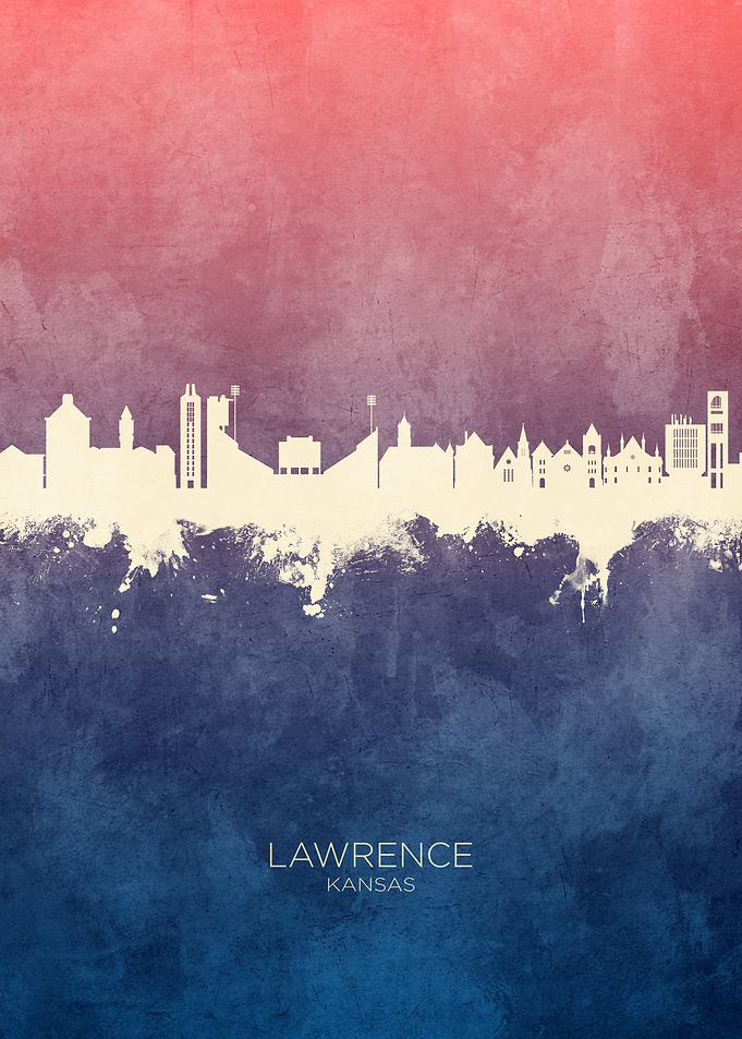Lawrence Skyline Kansas