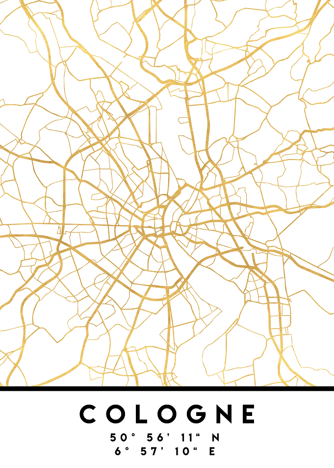 Cologne Map Germany