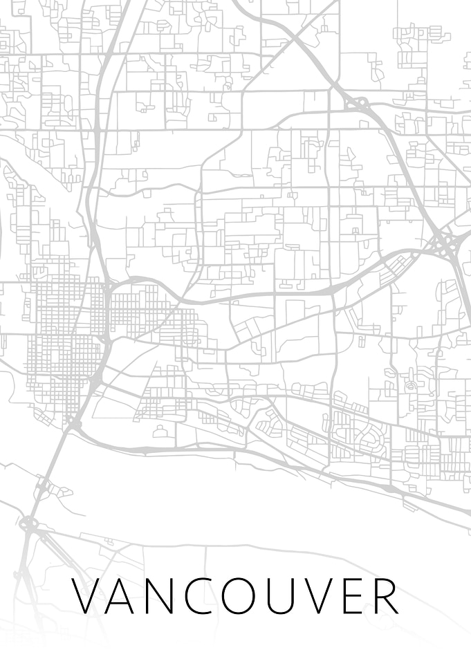 Vancouver Canada City Map