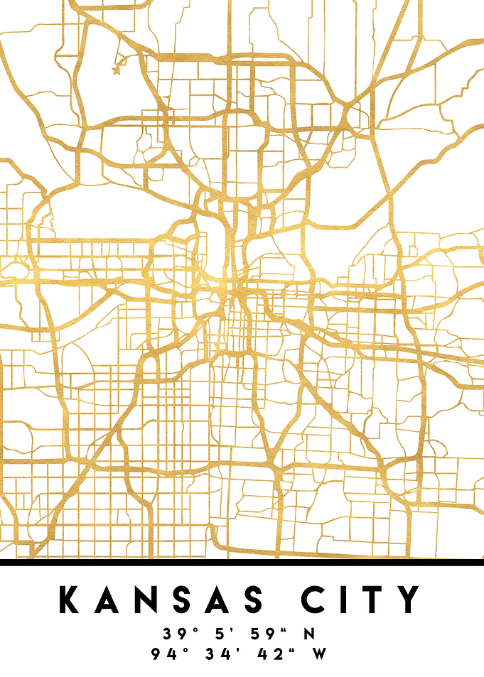Kansas City Map Missouri