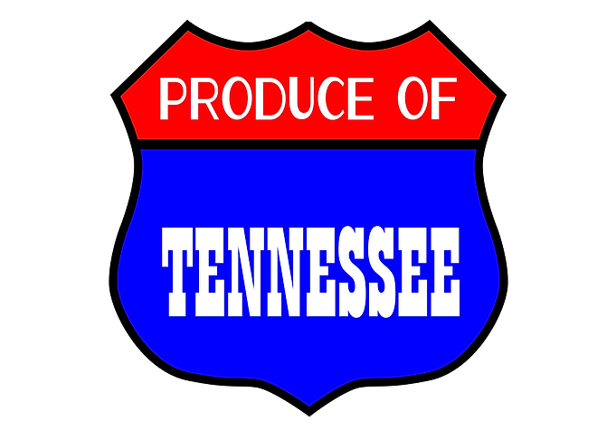 Produce Of Tennessee State