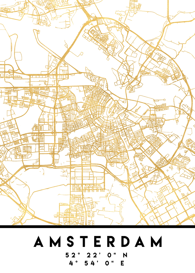 Amsterdam Map Holland