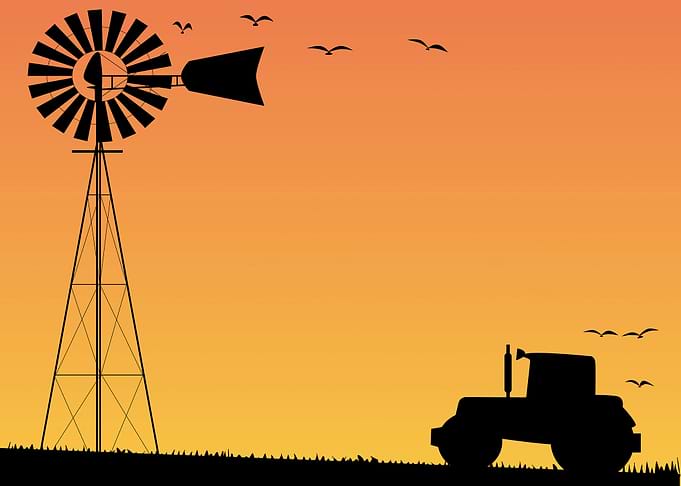 Farm Sunset