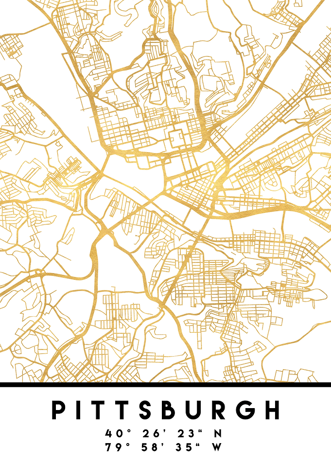 Pittsburgh Map