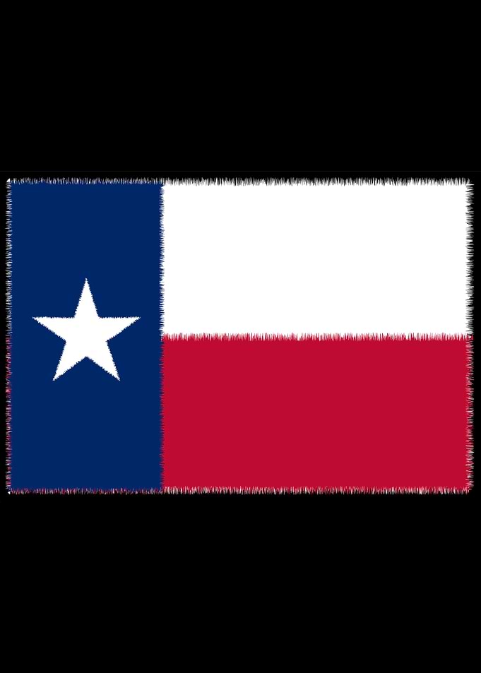 Grunge Texas State Flag