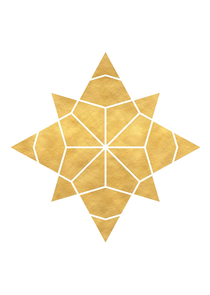 Star Shape Gold