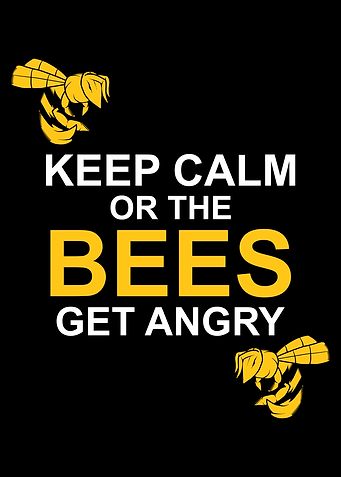 BEES GET ANGRY FUNNY