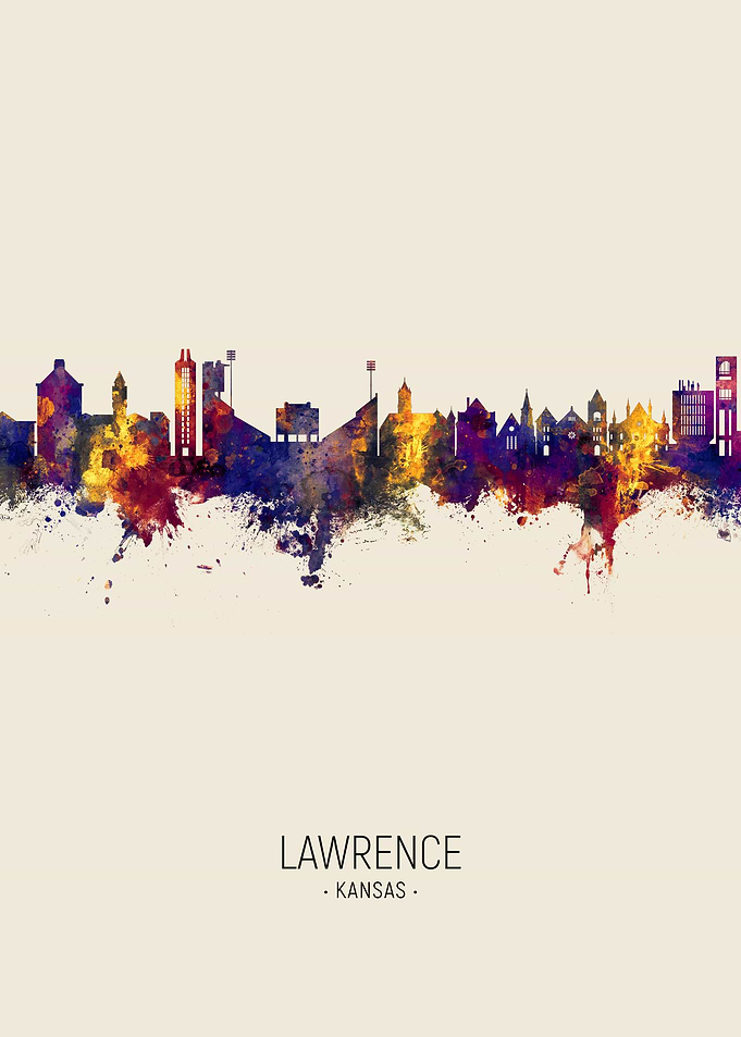 Lawrence Skyline Kansas
