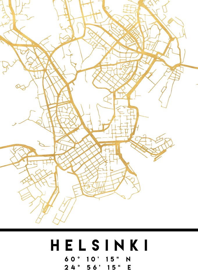 Helsinki Map Finland