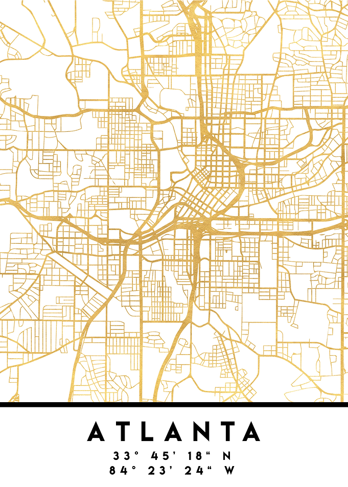 Atlanta Map Georgia