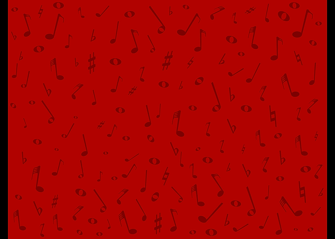 Maroon Music Background
