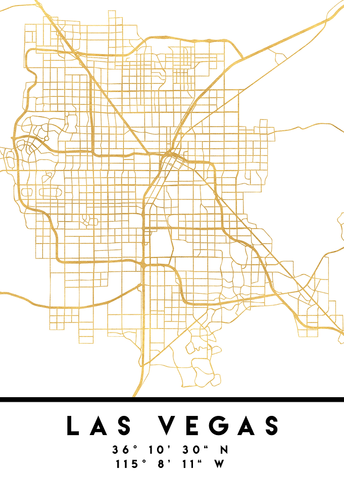Las Vegas Map Nevada