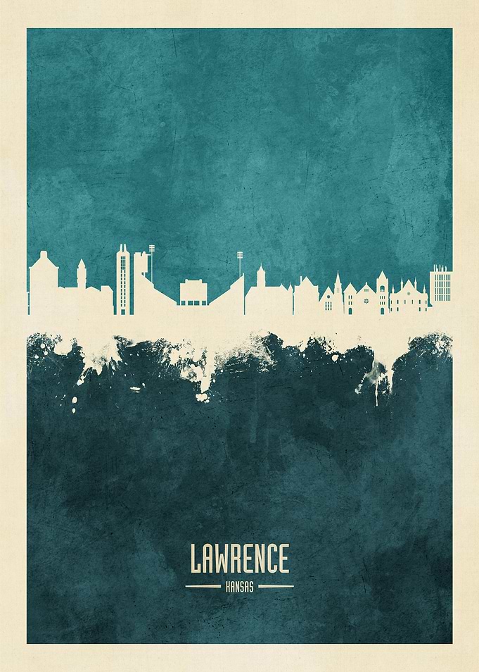 Lawrence Skyline Kansas
