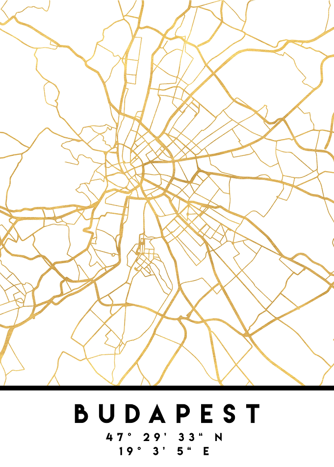Budapest Map Hungary