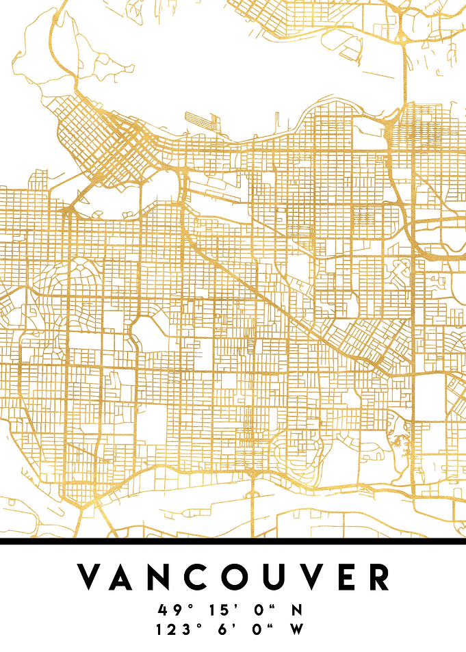 Vancouver Map Canada