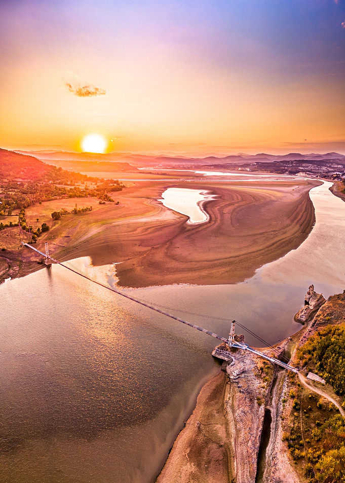 Sunset over Lisicite