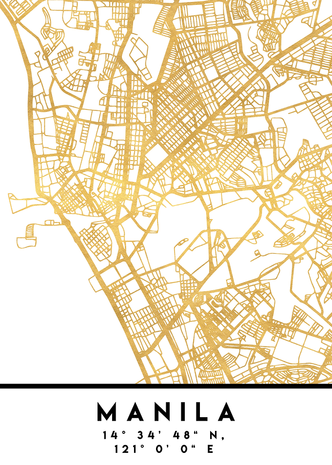 Manila Map Philippines