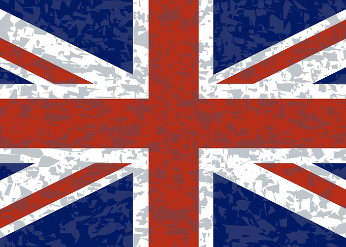 Grunge Union Jack Flag