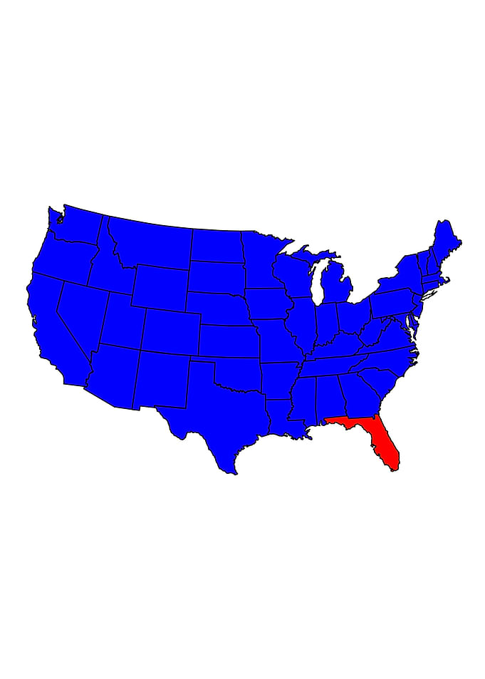 State of Florida Location