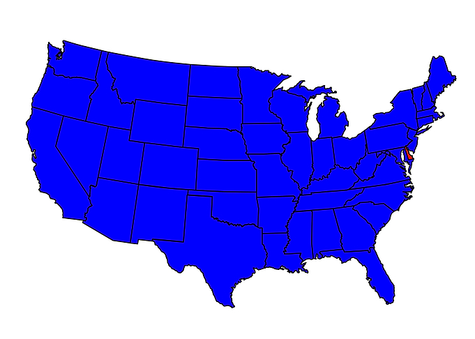 State of Delaware Location