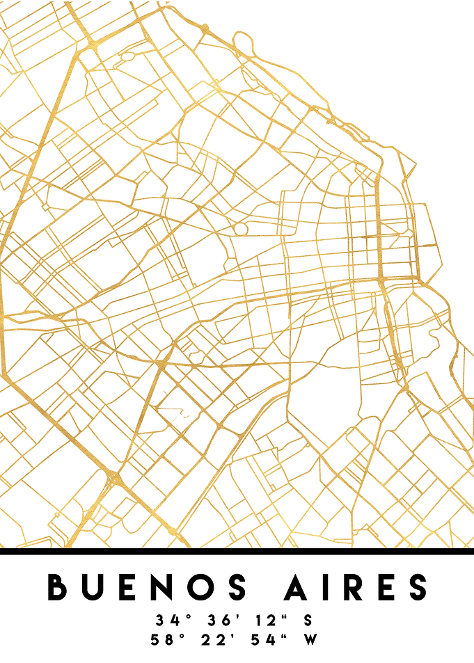 Buenos Aires Map Argentina