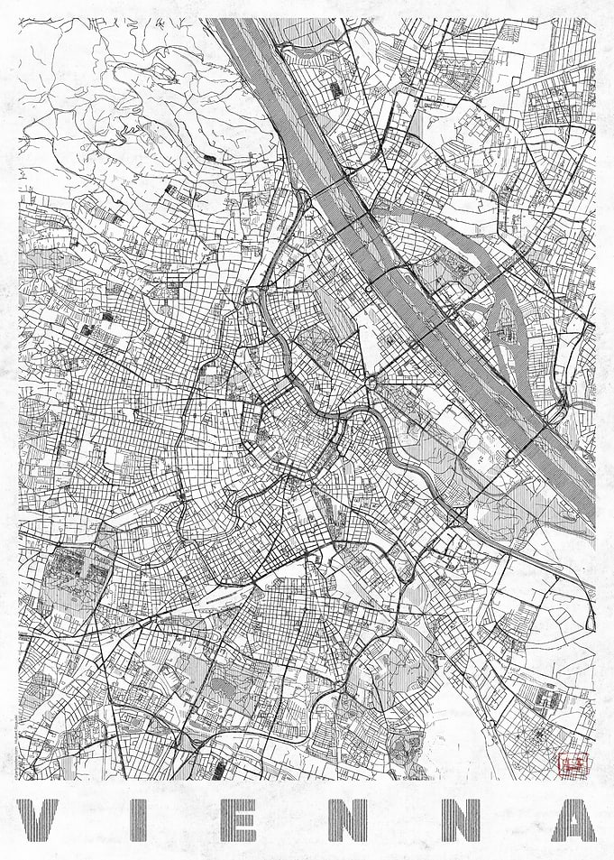 Vienna Map Line