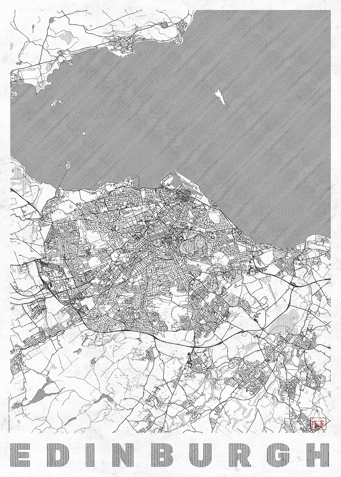 Edinburgh Map Line