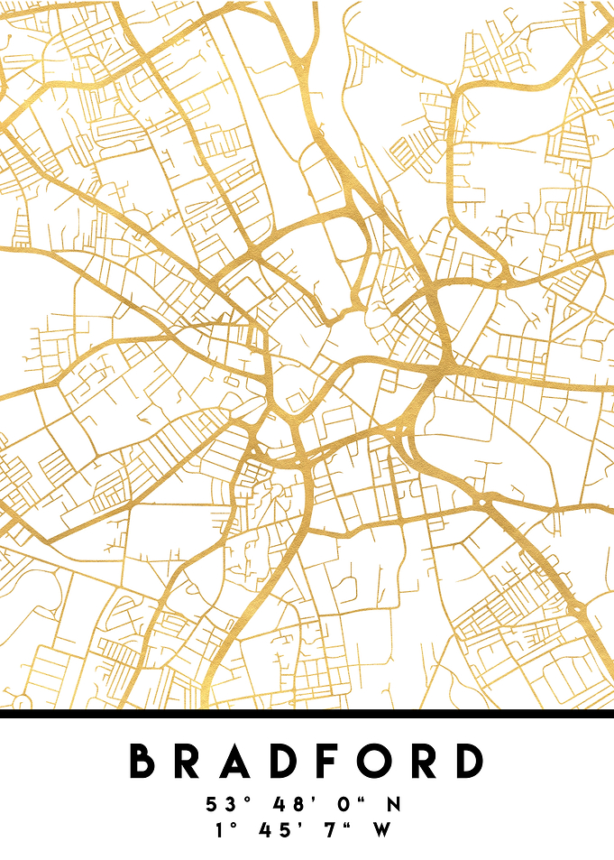 Bradford Map England