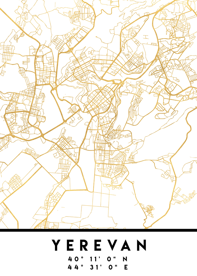 Yerevan Map Armenia