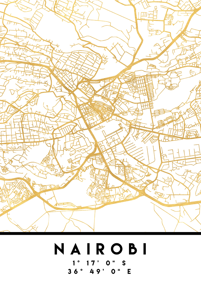 Nairobi Map Kenya