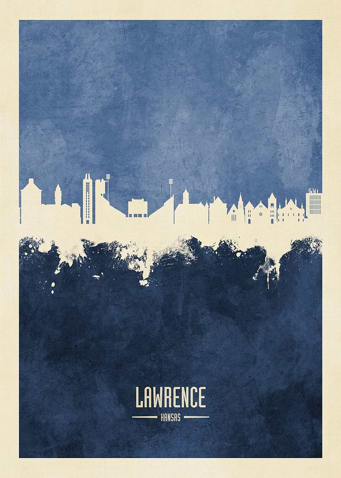 Lawrence Skyline Kansas