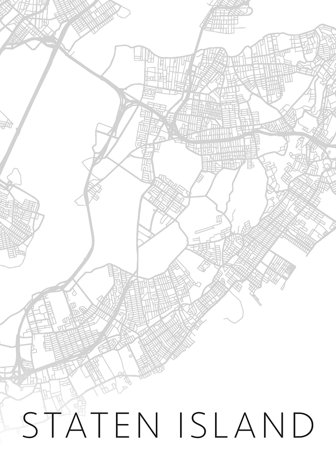 Staten Island New York BW