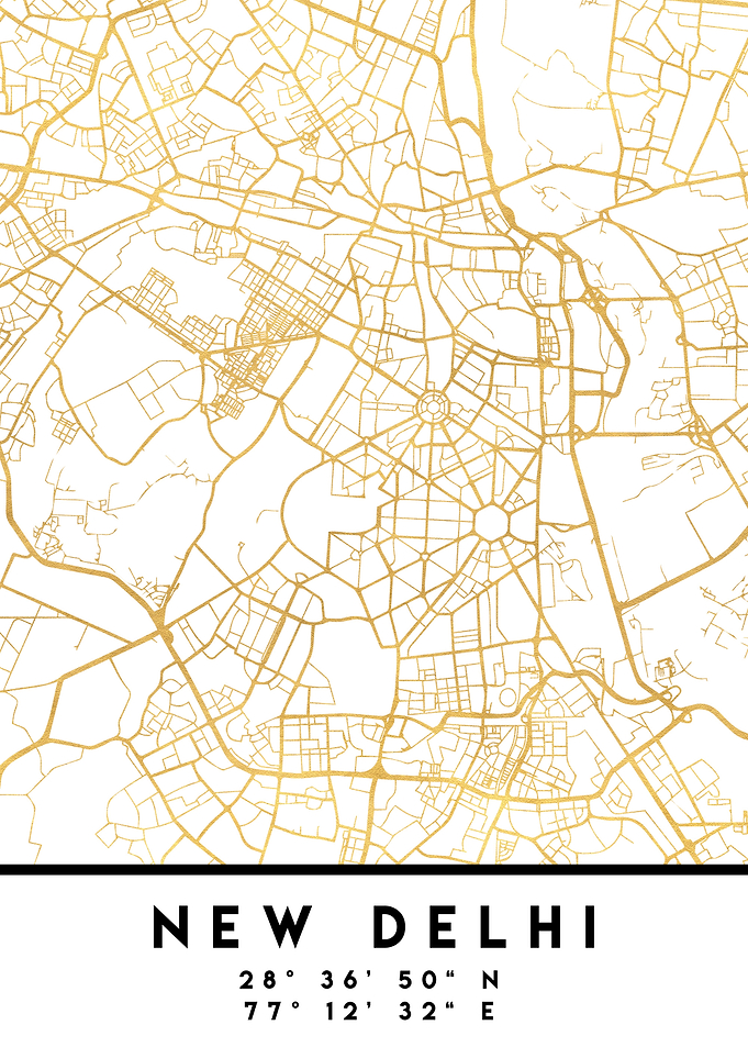 New Delhi Map India